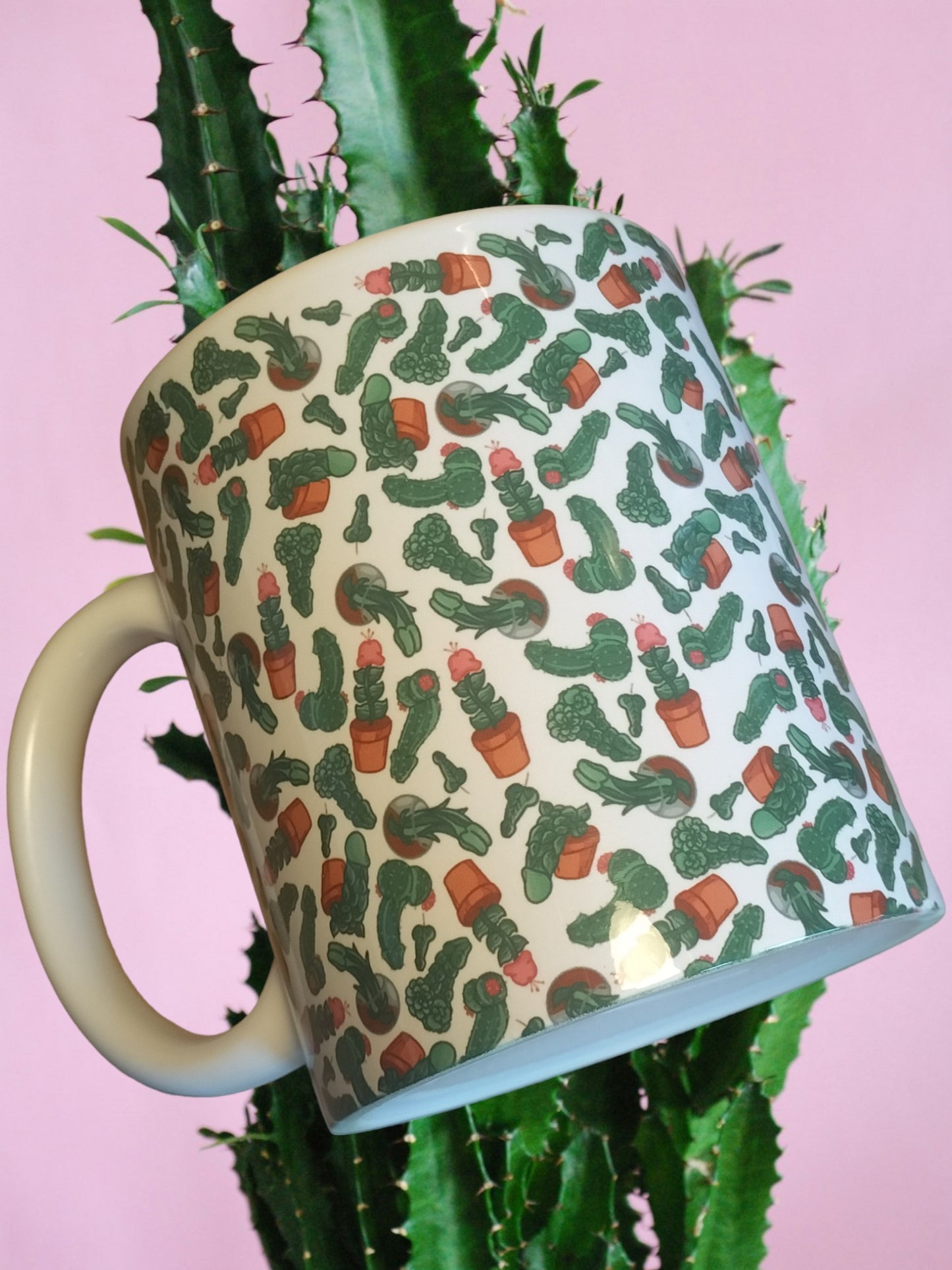 SUCULENT PLANT CERAMIC MUG